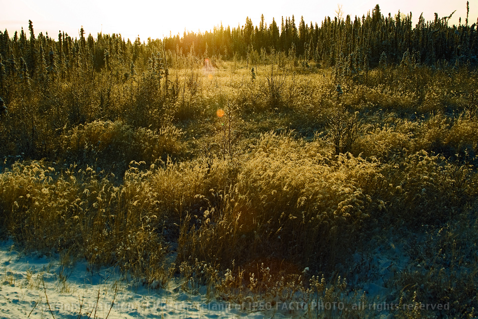 Sunrise in October, Kenai