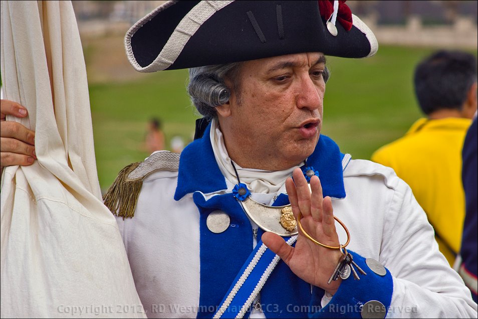 Spanish Flag Bearer, Old SJ